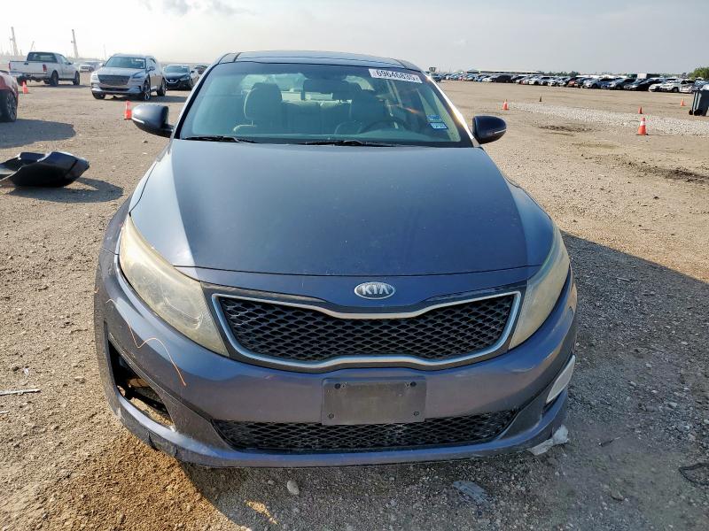 5XXGN4A75FG384500 - 2015 KIA OPTIMA EX Կապույտ լուսանկար 5