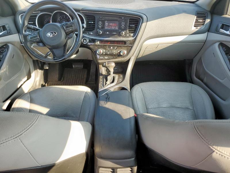 5XXGN4A75FG384500 - 2015 KIA OPTIMA EX Կապույտ լուսանկար 8