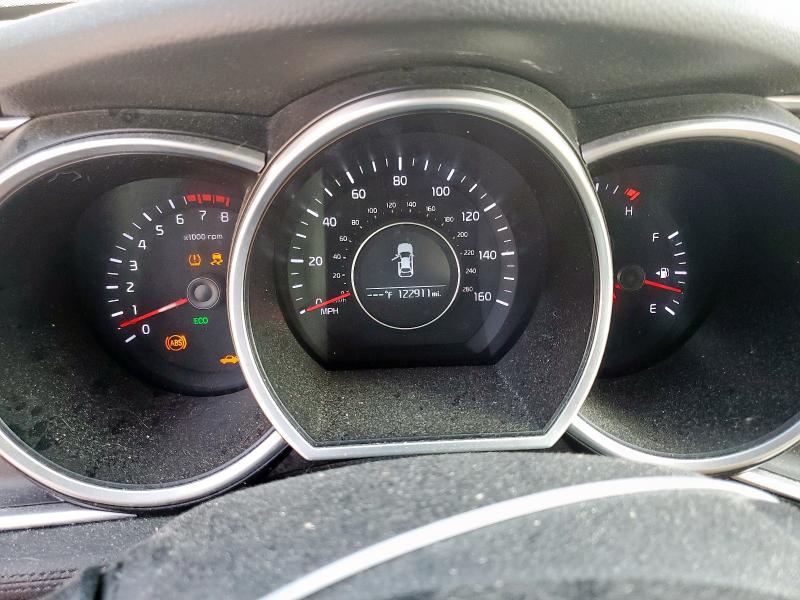 5XXGN4A75FG384500 - 2015 KIA OPTIMA EX Կապույտ լուսանկար 9