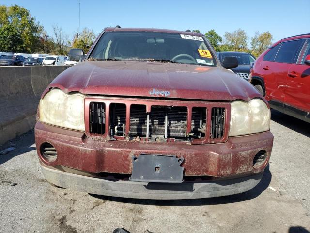 1J8GR48K67C514986 - 2007 JEEP CHEROKEE LAREDO BURGUNDY photo 5