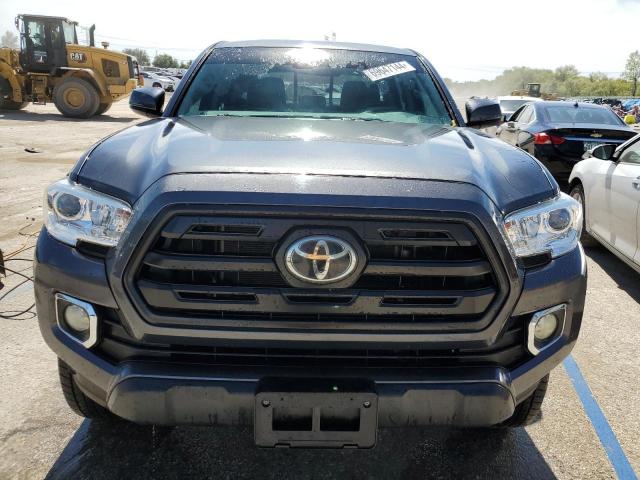 3TMCZ5AN6KM229146 - 2019 TOYOTA TACOMA DOUBLE CAB GRAY photo 5