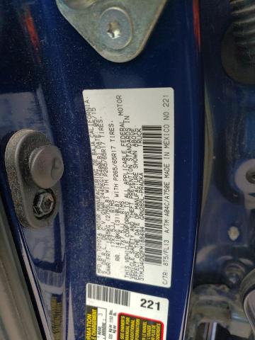 3TMJU4GN2FM188494 - 2015 TOYOTA TACOMA DOUBLE CAB PRERUNNER BLUE photo 12