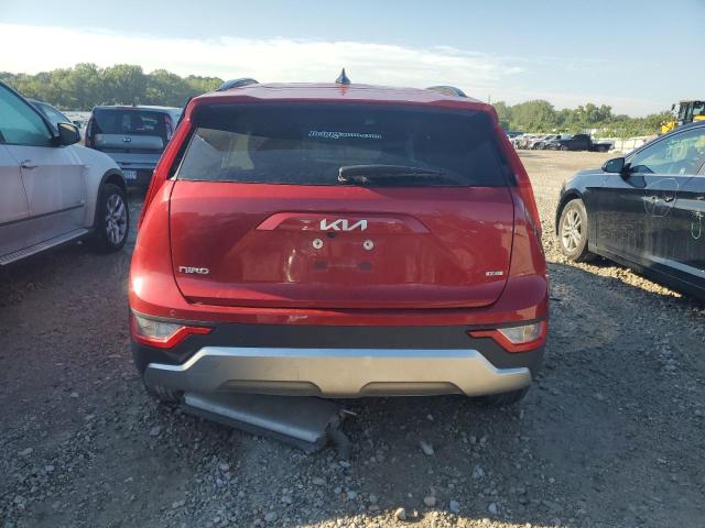 KNDCR3LE5P5061322 - 2023 KIA NIRO EX RED photo 6