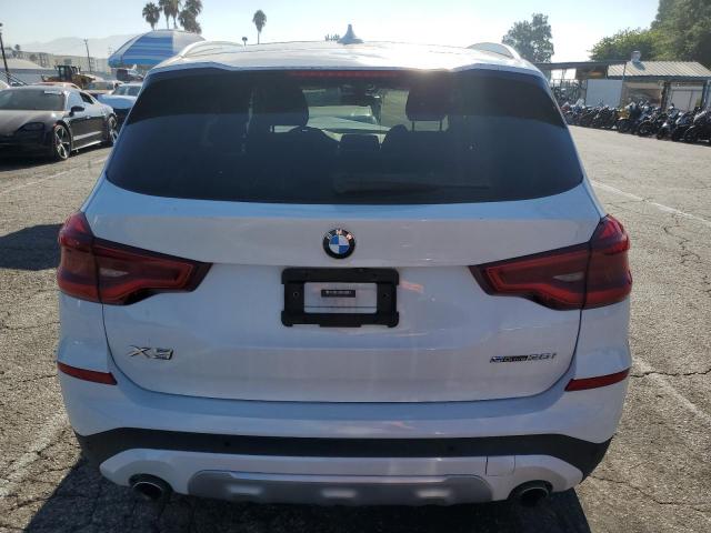 5UXTY3C04M9H75617 - 2021 BMW X3 SDRIVE30I WHITE photo 6