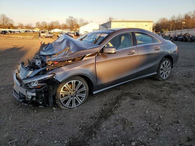 WDDSJ4GB7JN664780 - 2018 MERCEDES-BENZ CLA 250 4MATIC GRAY photo 1