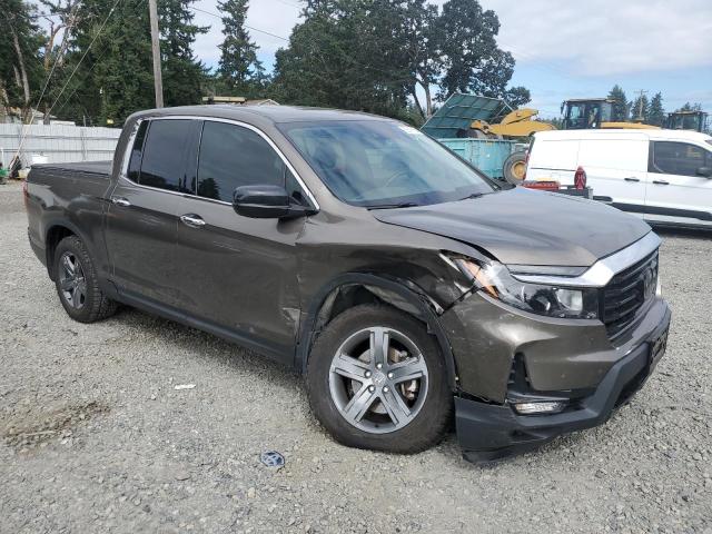 5FPYK3F78NB024582 - 2022 HONDA RIDGELINE RTL Braun Foto 4