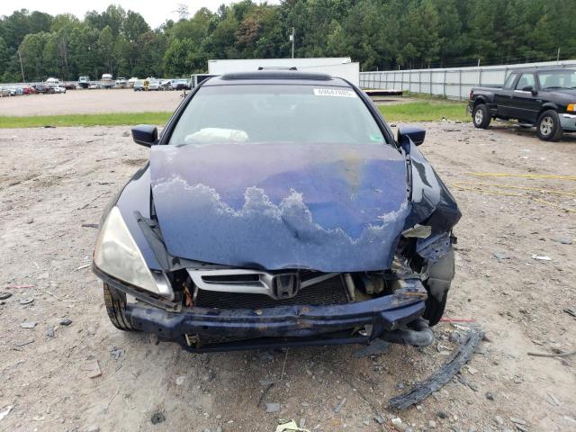 1HGCM56674A061485 - 2004 HONDA ACCORD EX BLUE photo 5
