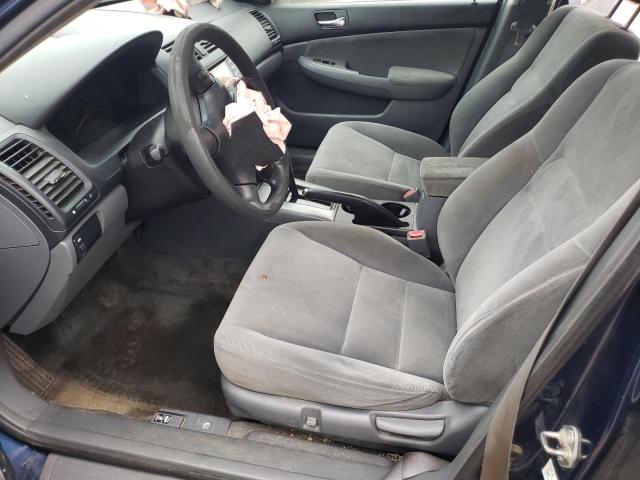 1HGCM56674A061485 - 2004 HONDA ACCORD EX BLUE photo 7