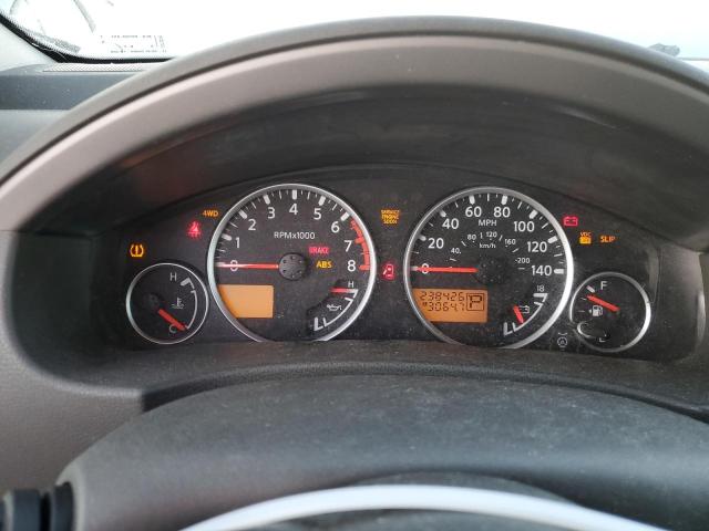 5N1AR18W25C720975 - 2005 NISSAN PATHFINDER LE SILVER photo 9