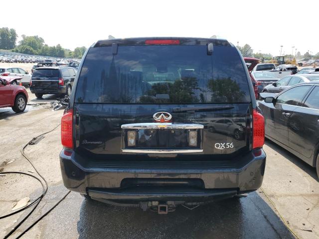 5N3AA08C08N911172 - 2008 INFINITI QX56 BLACK photo 6