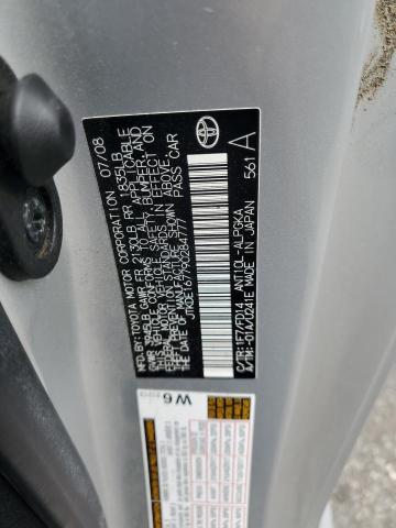 JTKDE167790284777 - 2009 TOYOTA SCION TC SILVER photo 12