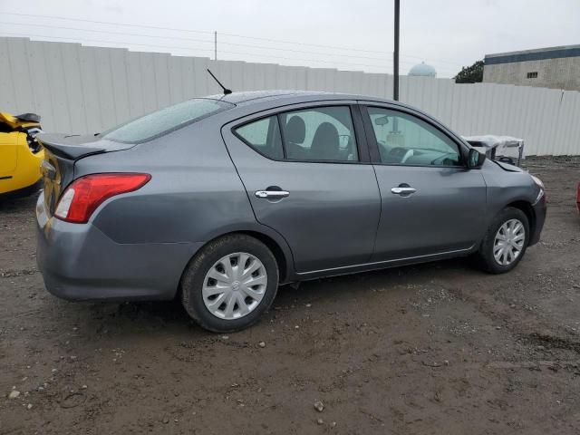 3N1CN7AP6KL859380 - 2019 NISSAN VERSA S GRAY photo 3