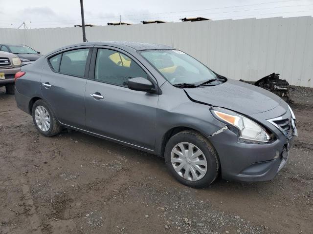 3N1CN7AP6KL859380 - 2019 NISSAN VERSA S GRAY photo 4