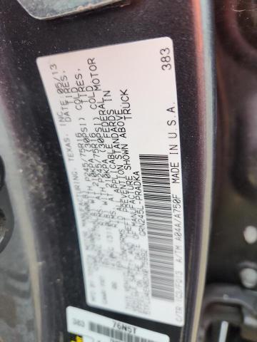 5TFLU4EN8DX075992 - 2013 TOYOTA TACOMA DOUBLE CAB 灰色 照片 12