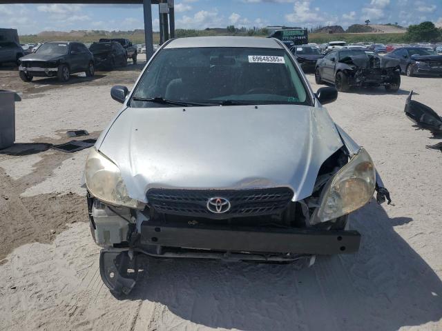 2T1KR32E58C711350 - 2008 TOYOTA COROLLA MA XR SILVER photo 5