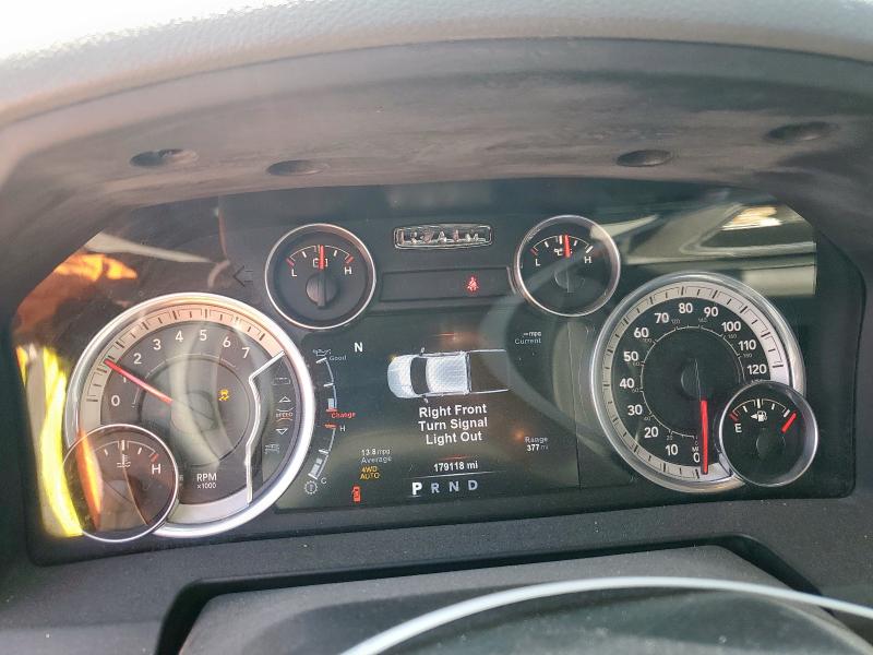 1C6RR7LT5FS773045 - 2015 RAM 1500 SLT WHITE photo 9