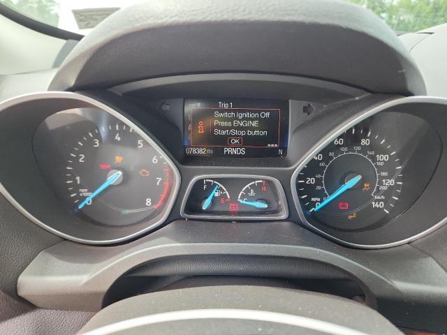 1FMCU0JD2HUD23940 - 2017 FORD ESCAPE TITANIUM 银色 照片 9