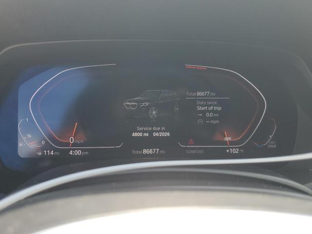 5UXCR6C50KLK84078 - 2019 BMW X5 XDRIVE40I BLUE photo 9