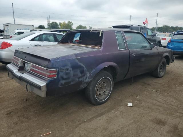 1G4GJ11Y2HP406737 - 1987 BUICK REGAL 紫色 照片 3