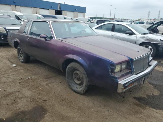 1G4GJ11Y2HP406737 - 1987 BUICK REGAL PURPLE photo 4