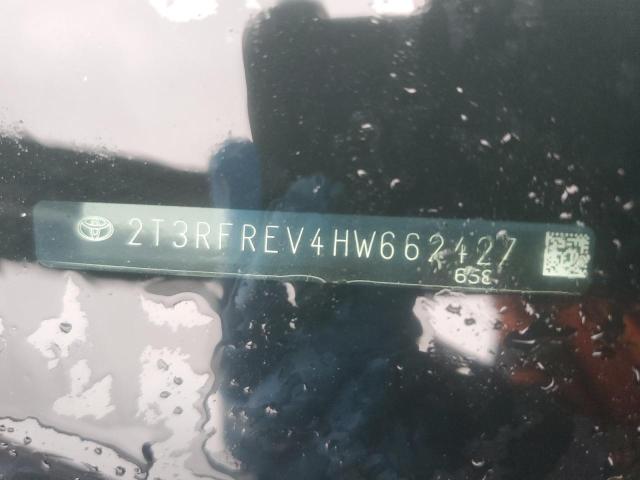 2T3RFREV4HW662427 - 2017 TOYOTA RAV4 XLE BLACK photo 13