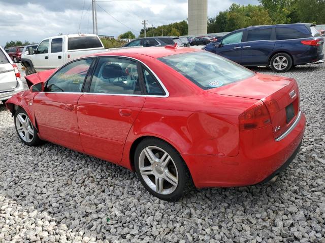 WAUDF68E85A461819 - 2005 AUDI A4 2.0T QUATTRO RED photo 2