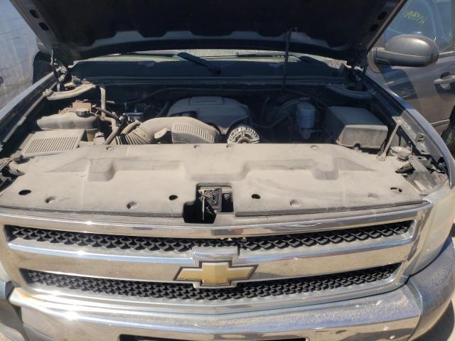 1GCRKSE31BZ232279 - 2011 CHEVROLET SILVERADO K1500 LT GRAY photo 11