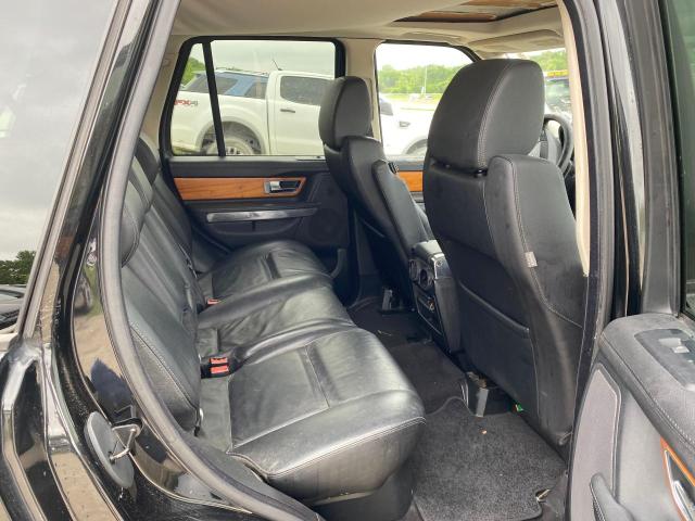 SALSF2D48BA267439 - 2011 LAND ROVER RANGE ROVE HSE BLACK photo 6