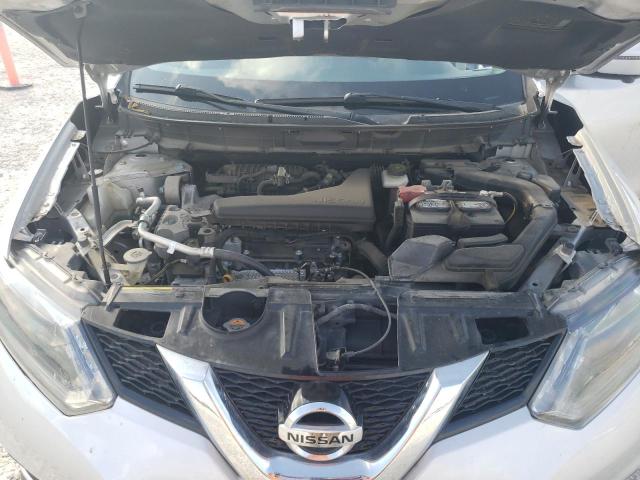 KNMAT2MT0GP703062 - 2016 NISSAN ROGUE S SILVER photo 12