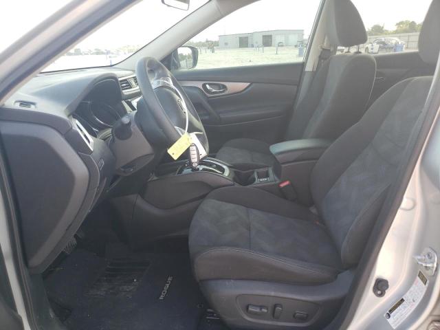 KNMAT2MT0GP703062 - 2016 NISSAN ROGUE S SILVER photo 7