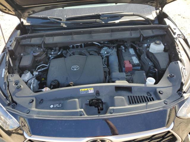 5TDGZRBH5MS543195 - 2021 TOYOTA HIGHLANDER XLE 黑色 照片 12