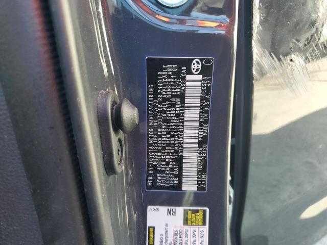 5YFS4MCE1PP145446 - 2023 TOYOTA COROLLA SE GRAY photo 12