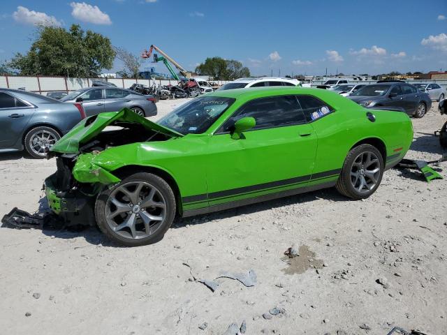 2C3CDZAG1HH554239 - 2017 DODGE CHALLENGER SXT GREEN photo 1