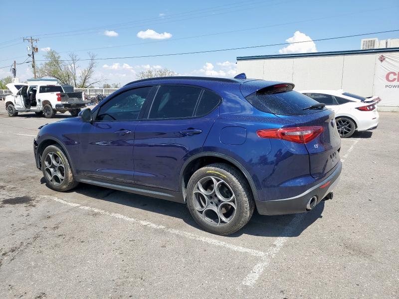 ZASFAKPN9J7B60978 - 2018 ALFA ROMEO STELVIO SPORT Azul foto 2