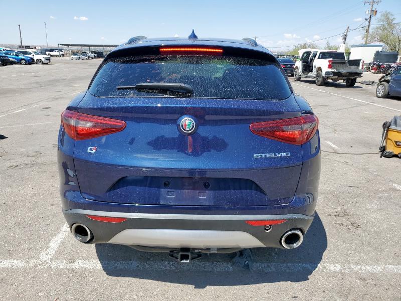 ZASFAKPN9J7B60978 - 2018 ALFA ROMEO STELVIO SPORT Azul foto 6