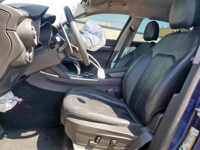 ZASFAKPN9J7B60978 - 2018 ALFA ROMEO STELVIO SPORT Azul foto 7