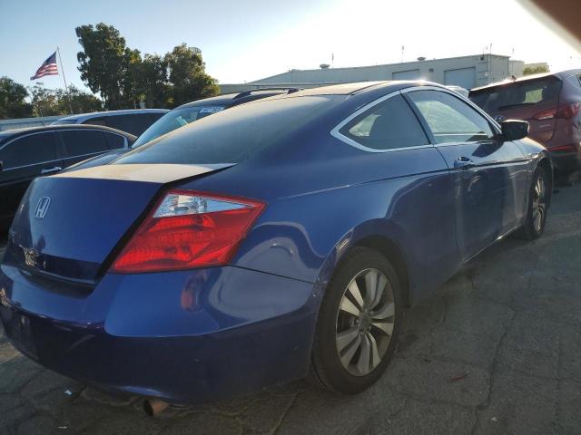 1HGCS12818A011905 - 2008 HONDA ACCORD EXL BLUE photo 3