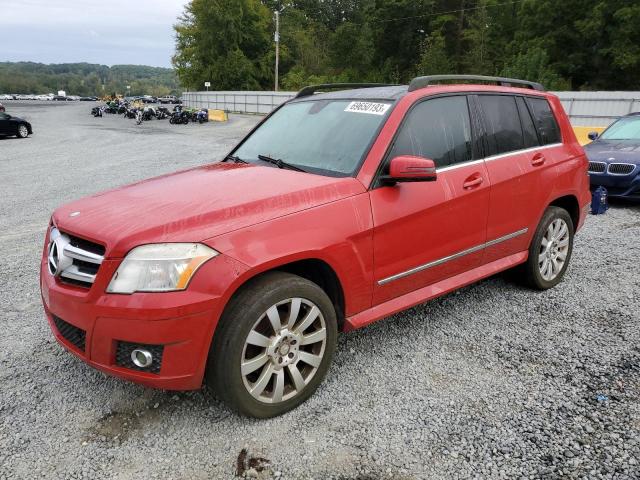 WDCGG5GB9AF414370 - 2010 MERCEDES-BENZ GLK 350 RED photo 1