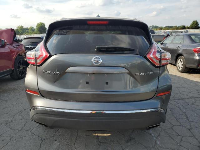 5N1AZ2MG4FN279991 - 2015 NISSAN MURANO S GRAY photo 6