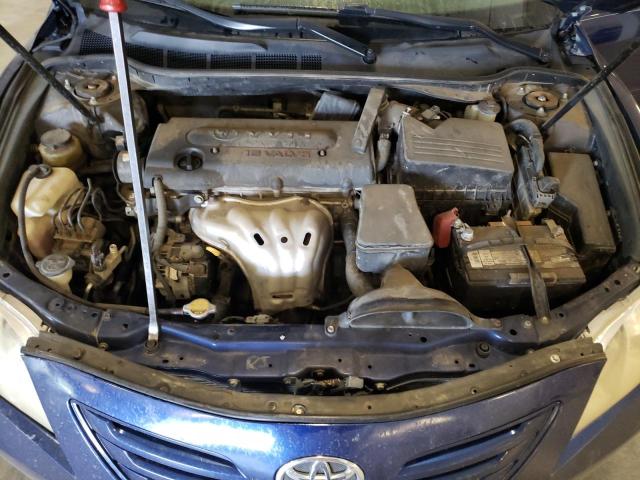 4T1BE46KX7U042359 - 2007 TOYOTA CAMRY CE 蓝色 照片 11