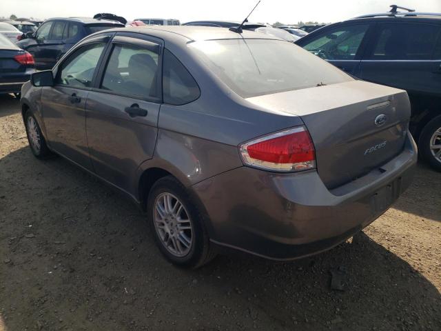 1FAHP3FN1BW177813 - 2011 FORD FOCUS SE GRAY photo 2