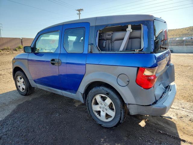 5J6YH27664L013321 - 2004 HONDA ELEMENT EX BLUE photo 2