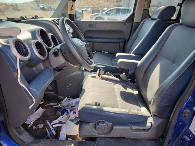 5J6YH27664L013321 - 2004 HONDA ELEMENT EX BLUE photo 7