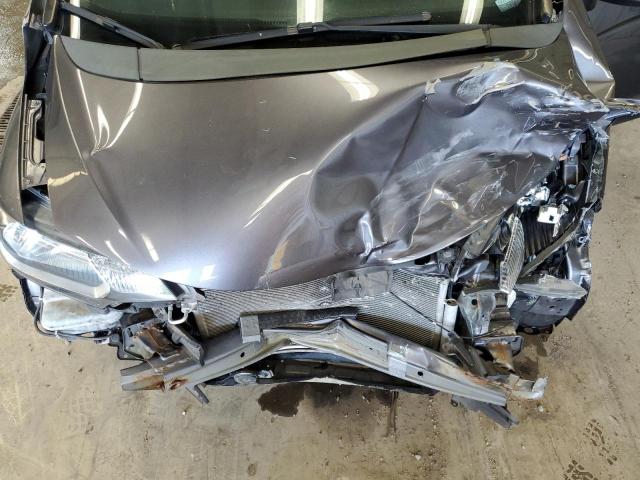 3HGGK5G51HM707416 - 2017 HONDA FIT LX GRAY photo 11