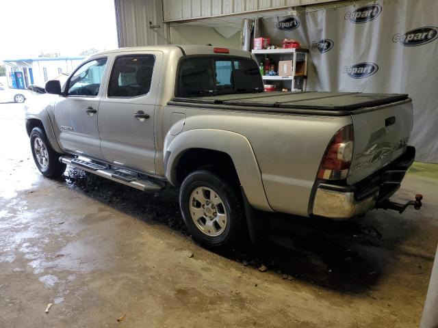 5TFJU4GN5BX008414 - 2011 TOYOTA TACOMA DOUBLE CAB PRERUNNER SILVER photo 2