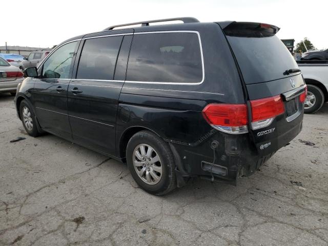 5FNRL3H77AB028706 - 2010 HONDA ODYSSEY EXL BLACK photo 2