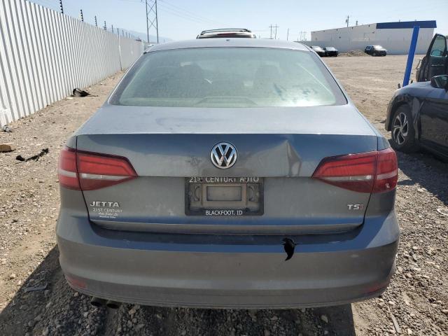 3VW2B7AJ8HM233553 - 2017 VOLKSWAGEN JETTA S GRAY photo 6