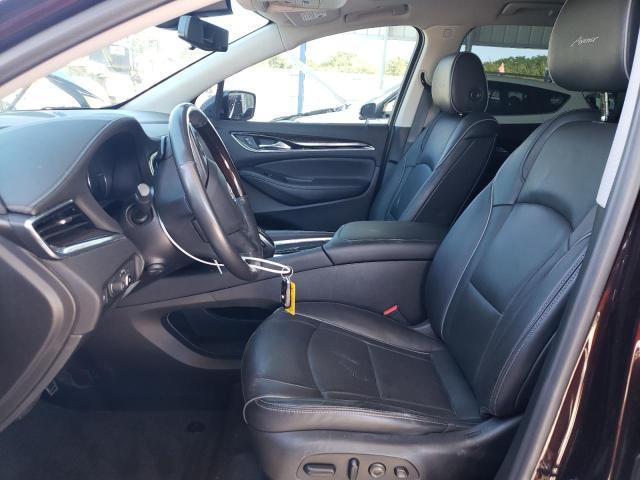 5GAEVCKW3MJ252305 - 2021 BUICK ENCLAVE AVENIR BURGUNDY photo 7