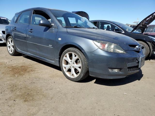 JM1BK344381172577 - 2008 MAZDA 3 HATCHBACK GRAY photo 4