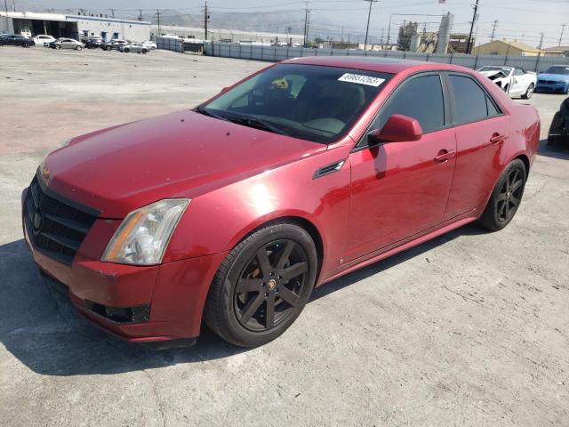 1G6DK5EGXA0100741 - 2010 CADILLAC CTS PERFORMANCE COLLECTION RED photo 1